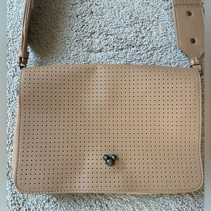 Disney Crossover Pin Purse camel color